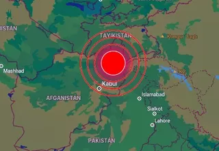 Sismo de 6.5 grados sacudió Afganistán