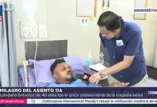 Sobreviviente británico relata tragedia aérea en India