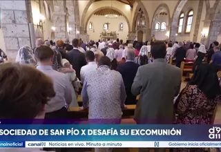 Sociedad de San Pío X desafía la excomunión del Vaticano