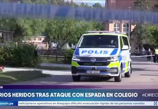 Suecia: un muerto y tres heridos tras ataque con espada en un colegio de Fagersta