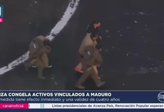 Suiza congela activos vinculados a Nicolás Maduro