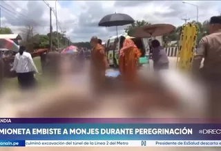 Tailandia: ocho monjes murieron tras atropello durante peregrinación