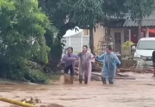 Tailandia: Al menos cinco muertos dejaron inundaciones