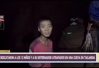 Tailandia: terminó rescate de los 12 niños y su entrenador atrapados en cueva