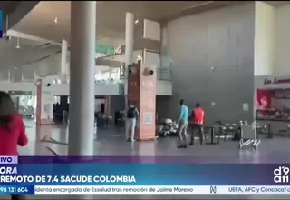 Terremoto de 7,4 en Colombia provoca daños en aeropuerto de Pereira y activa protocolos de seguridad