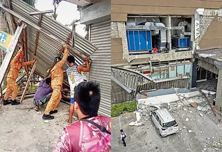 Terremoto de 7,4 en Filipinas deja al menos ocho muertos
