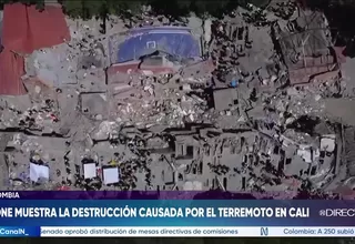 Terremoto en Colombia: imágenes muestran destrucción en Cali