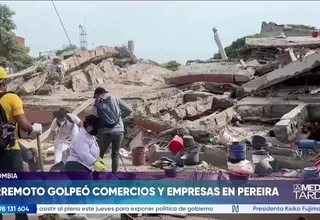 Terremoto en Colombia: pérdidas y temor por el empleo