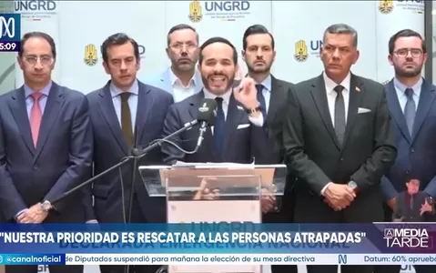 Terremoto en Colombia: Priorizan el rescate de personas atrapadas