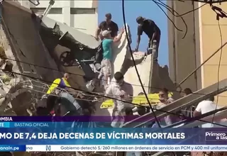 Terremoto en Colombia deja cientos de fallecidos y heridos, informa presidente Abelardo de la Espriella