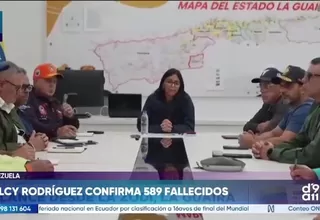 Terremotos en Venezuela: Delcy Rodríguez confirma 589 muertos y casi 3.000 heridos
