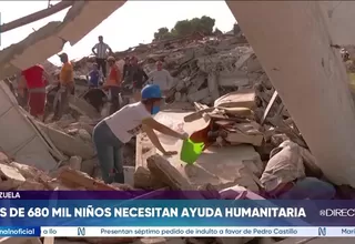 Terremotos en Venezuela: más de 680 mil niños necesitan ayuda humanitaria