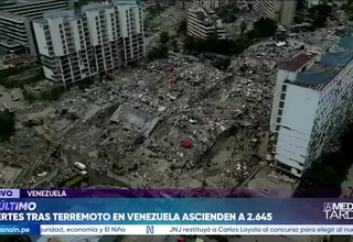 Terremotos en Venezuela: sube a 2645 muertos y miles de heridos
