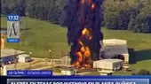 Texas: incendio consume planta química tras el paso de Harvey - Noticias de harvey-colchado