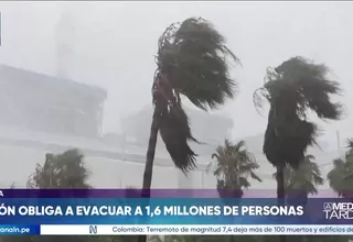 Tifón Dolphin golpea China y obliga a evacuar a 1,6 millones