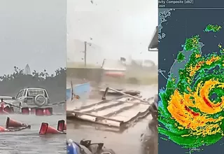 Tifón Podul golpea Taiwán con fuertes lluvias y evacuaciones
