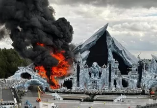 Tomorrowland: incendio destruye escenario principal en Bélgica