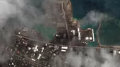 Tonga: Imágenes aéreas muestran la devastación tras el tsunami  - Noticias de peru-posible