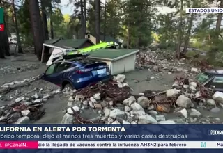 Tormenta histórica en el sur de California deja tres muertos