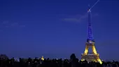 Torre Eiffel se ilumina con los colores de Ucrania - Noticias de luis-garay