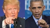 Trump acusa a Obama de estar detrás de las protestas contra él - Noticias de barack-obama