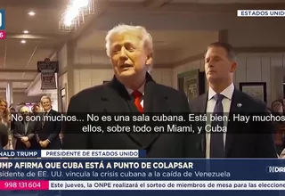 Trump afirma que Cuba está “a punto de caer” tras corte de petróleo venezolano