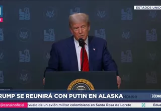 Trump anuncia reunión con Putin para discutir guerra en Ucrania