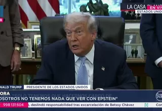 Trump califica archivos de Epstein como farsa y culpa a demócratas