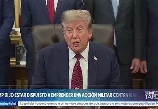 Trump confirma diálogos con Irán y no descarta opción militar