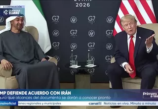 Donald Trump defendió el acuerdo con Irán durante la cumbre del G7
