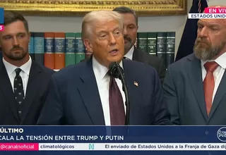 Trump despliega submarinos nucleares en plena tensión con Rusia