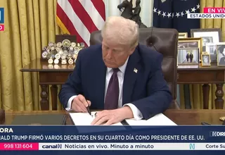 Trump firma decreto para indultar a 23 manifestantes antiaborto