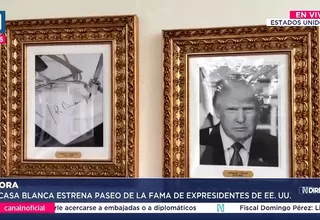 Trump omite a Biden en nuevo paseo presidencial de la Casa Blanca