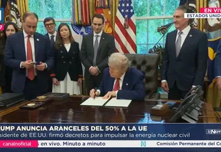 Trump propone aranceles del 50 % a productos de la Unión Europea