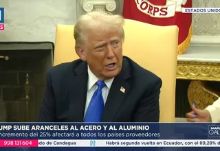 Trump sube aranceles del 25% al acero y aluminio