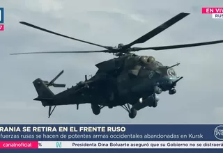 Ucrania se retira en el frente ruso