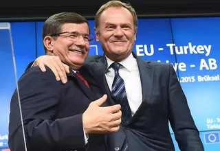 UE acuerda ayudar a Turquía con 3,000 millones de euros por crisis migratoria