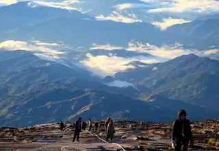 Unas 190 personas pasarán la noche atrapadas en monte por temblor en Malasia