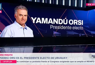 Yamandú Orsi es el presidente electo de Uruguay