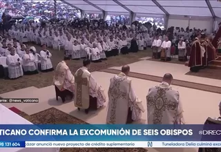 Vaticano confirma excomunión de obispos por ordenar sacerdotes sin aval del papa León XIV