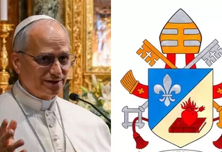 El Vaticano revela el significado del escudo de León XIV