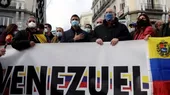 Venezolanos en Madrid y Bogotá protestan contra las elecciones legislativas en su país - Noticias de bogota