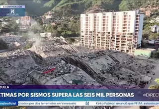 Venezuela: aumenta a 6 mil las víctimas por terremotos