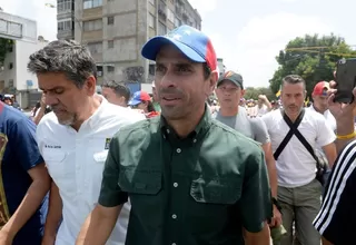 Venezuela: Capriles denuncia "emboscada" violenta de militares