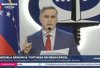 Venezuela denuncia torturas en megacárcel de Bukele