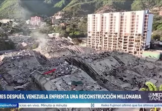 Venezuela enfrenta reconstrucción millonaria tras un mes de terremotos