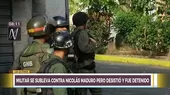 Venezuela: veintisiete militares detenidos por rebelarse contra Nicolás Maduro - Noticias de armada-boliviana