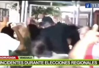 Venezuela: Incidentes durante elecciones regionales 