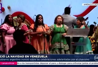 Venezuela inicia celebraciones navideñas anticipadas