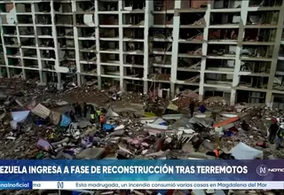 Venezuela inicia segunda fase de respuesta tras sismos devastadores